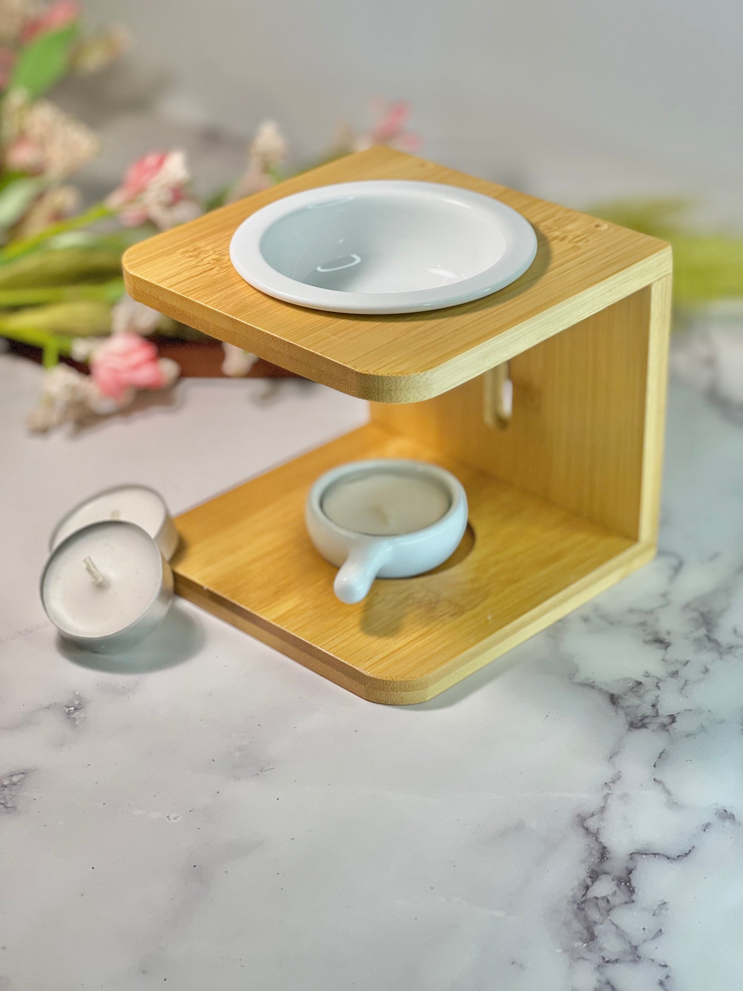 Bamboo Wax Warmer